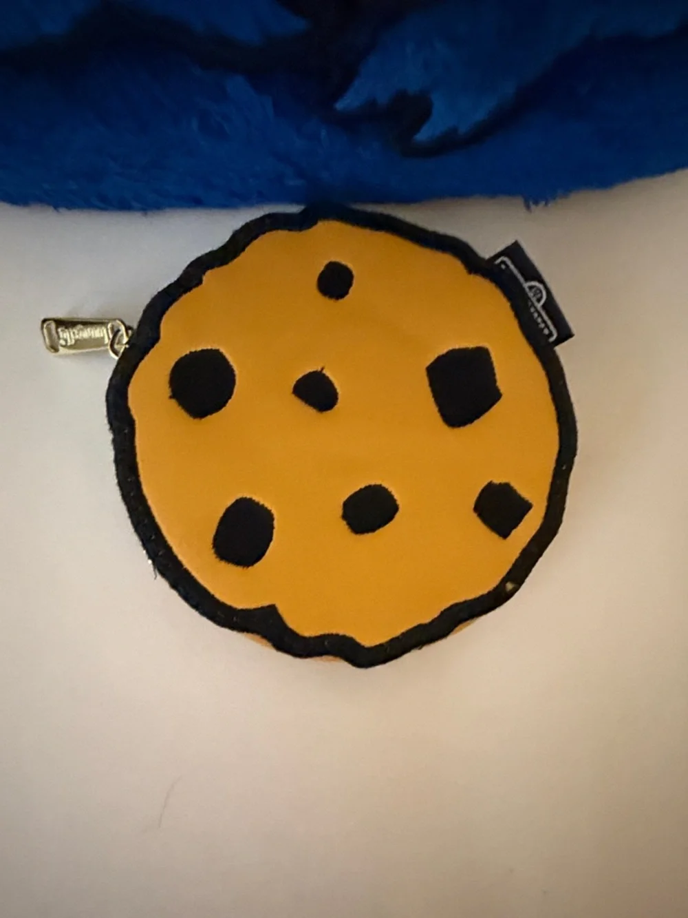 Loungefly Sesame Street Cookie Monster Plush Mini Backpack - Blue New!